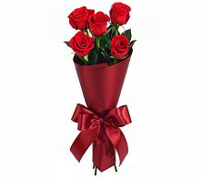 Букет 5 Красных роз Эдлесс Лав в Звенигово