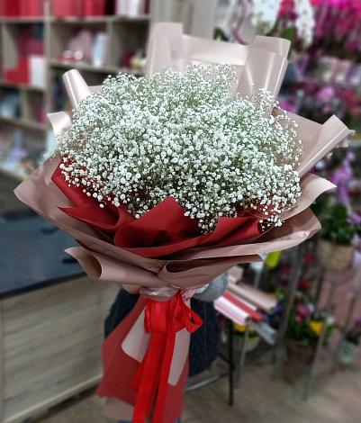 Букет цветов из: Гипсофила в Звенигово