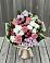Букет цветов из: Альстромерии, Гвоздики, Розы и Хризантемы в Звенигово