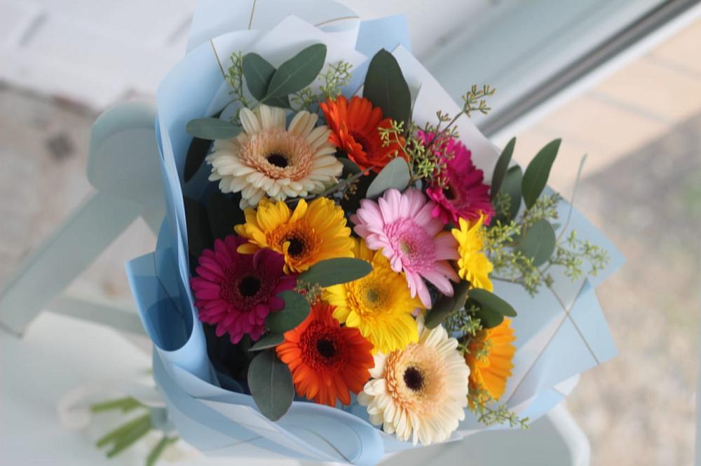 Букет цветов из: Герберы в Звенигово