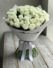 Букет 35 Белых роз в Звенигово