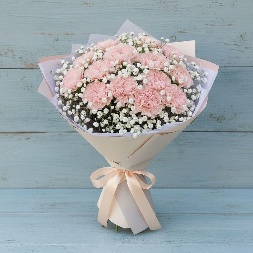 Букет цветов из: Гвоздики в Звенигово