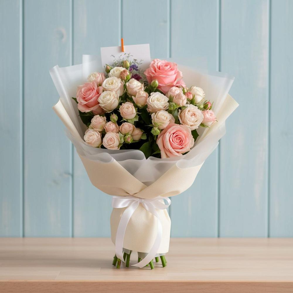 Букет цветов из: Розы в Звенигово