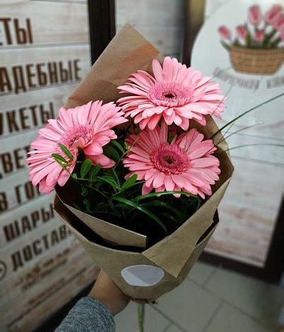 Букет цветов из: Герберы в Звенигово