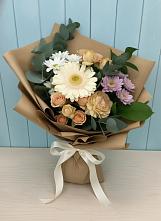 Букет цветов из:  Герберы и Хризантемы в Звенигово