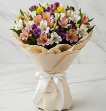 Букет цветов из:  Альстромерии #REPLACE_PRED# Звенигово
