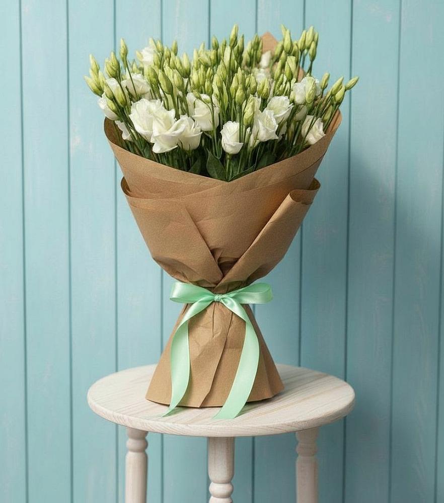 Букет цветов из: Лизиантусы в Звенигово