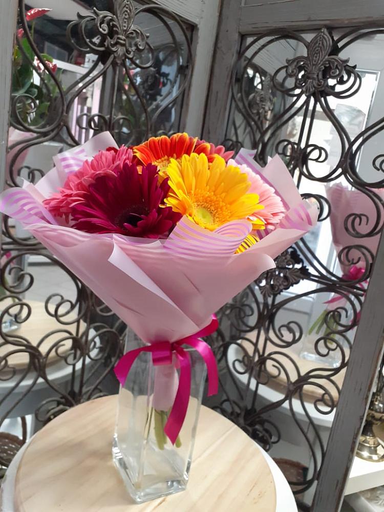 Букет цветов из: Герберы в Звенигово