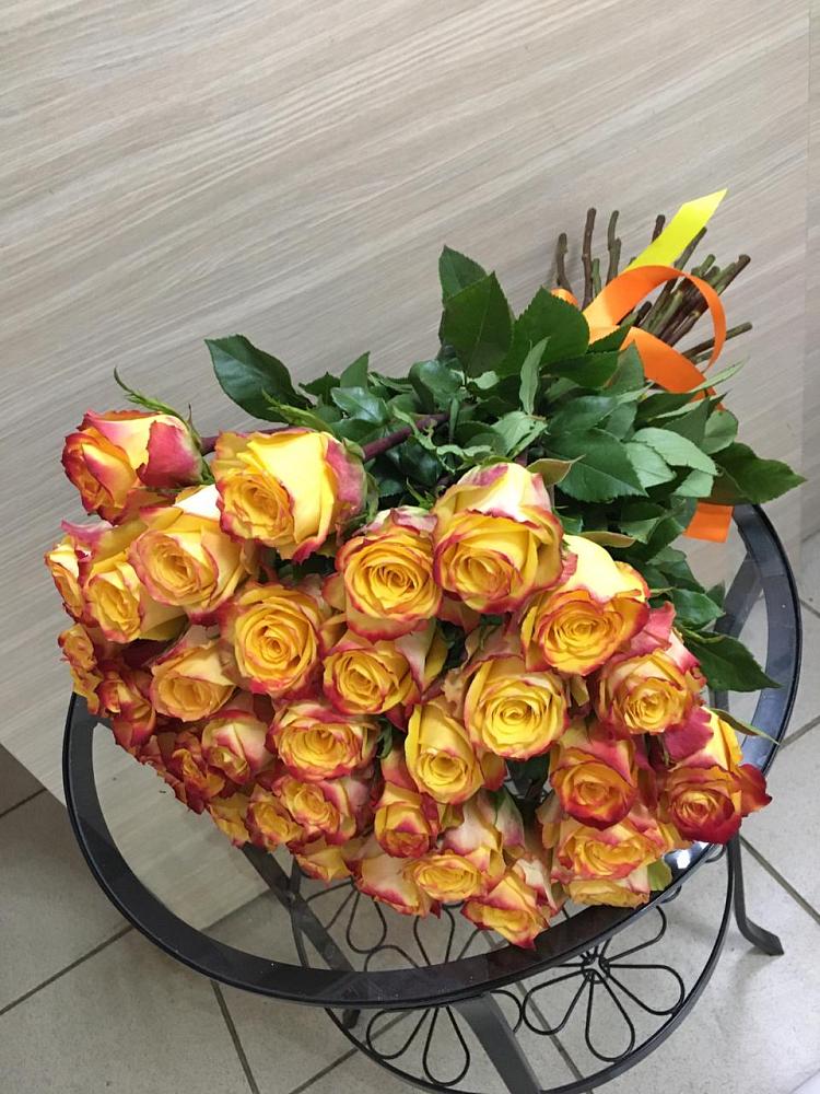 Букет Желтые розы в Звенигово