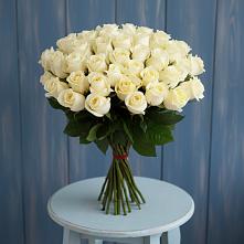 Букет 51 Белая роза Эдлесс Лав #REPLACE_PRED# Звенигово