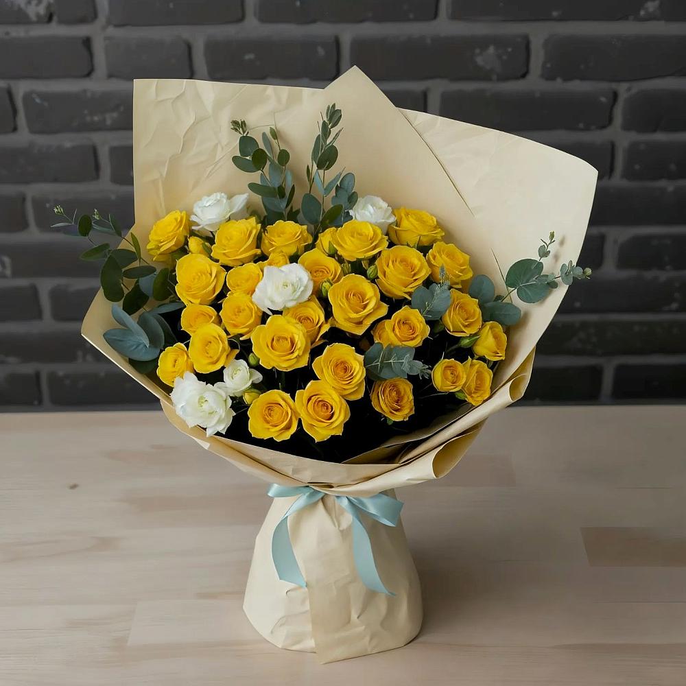 Букет цветов из: Розы в Звенигово