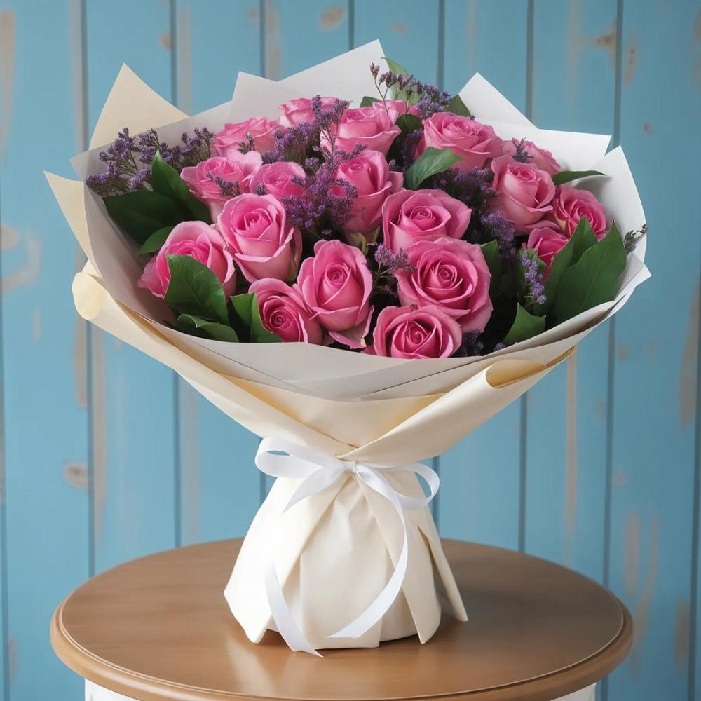 Букет цветов из: Розы в Звенигово