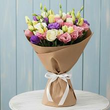 Букет цветов из:  Лизиантусы в Звенигово