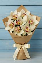 Букет цветов из:  Орхидеи и Розы в Звенигово